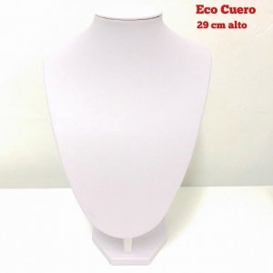 Exhibidor cuello para cadenas Grande 28cm x 19cm blanco