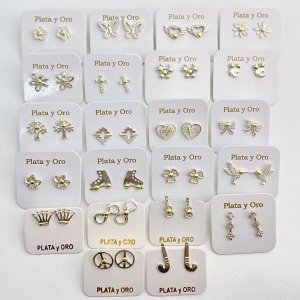 Promo Aritos surtidos de Plata y Oro