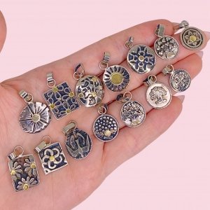 Dije Plata Empavonado 