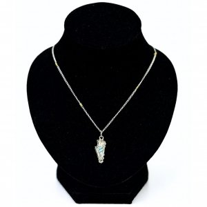 Conjunto Cadena Groumet 45 y Dije Botín futbol de Plata 925 