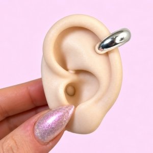 Arito Cuff Inflado Baño de Plata